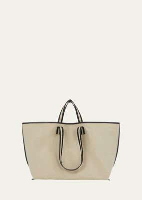 East-West Canvas Tote Bag