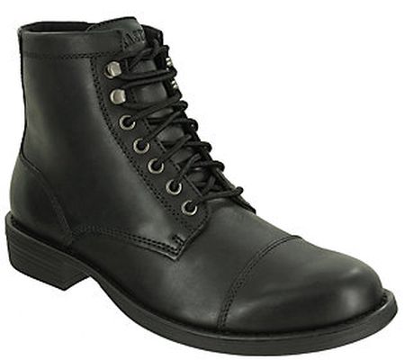 Eastland Men's Lace-up Leather Ankle Boots - Hi gh Fidelity