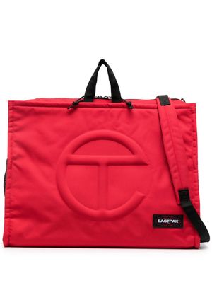 Eastpak x Telfar logo-embossed backpack - Red