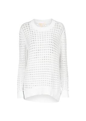 Easy Mesh Cotton Sweatshirt