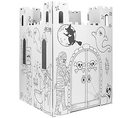 Easy Playhouse Haunted Castle Cardboard Playhou se