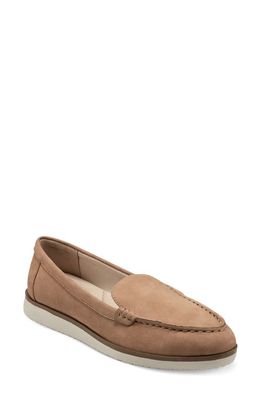 Easy Spirit Shutter Loafer - Wide Width Available in Medium Brown 210