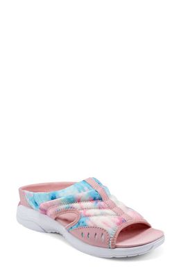 Easy Spirit Traciee Sandal in Pink Tie-Dye Multi