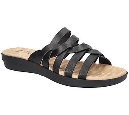 Easy Street Comfort Wave Slide Sandals - Sheri