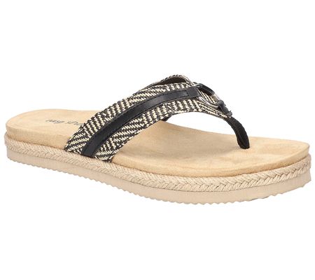 Easy Street Thong Sandals - Starling