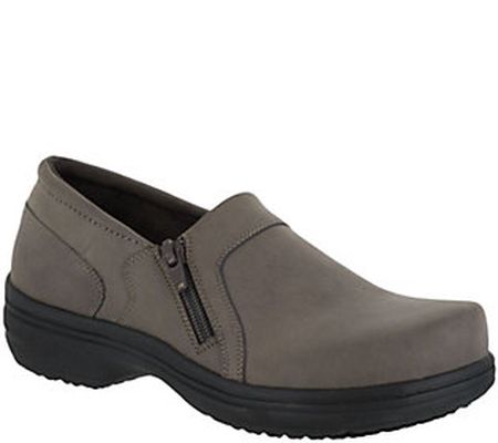 Easy Works by Easy Street Side Zip Work Shoes - Bentley