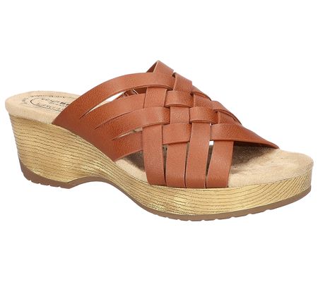 Easy Works by Easy Street Slip-Resistant Wedge andals-Rosanna