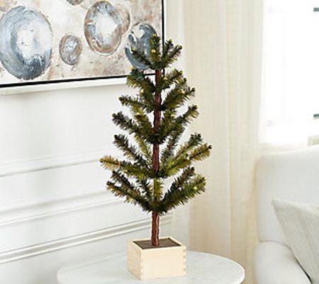 Ebenezer & Co. 24" Feather Christmas Tree