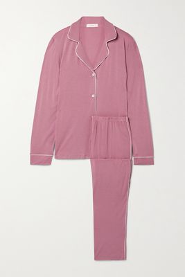 Eberjey - Gisele Stretch-tencel Modal Pajama Set - Pink