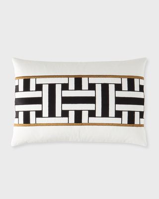 Ebony Rectangle Pillow