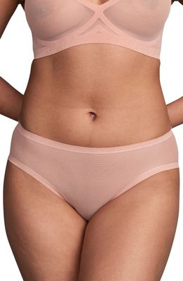 EBY 2-Pack Sheer Panties in Coral Pink