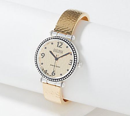 Ecclissi Sterling Silver Textured Watch