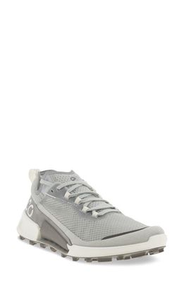 ECCO Biom 2.1 Low Tex Sneaker in Concrete/Concrete/Steel