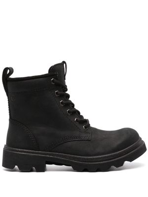 ECCO Grainer lace-up suede boots - Black