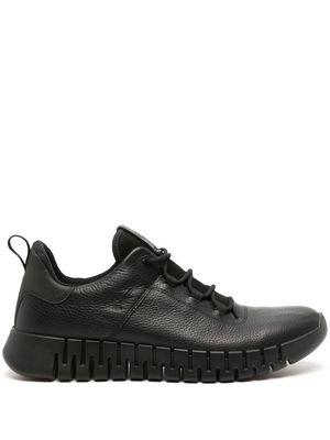 ECCO Gruuv waterproof leather sneakers - Black