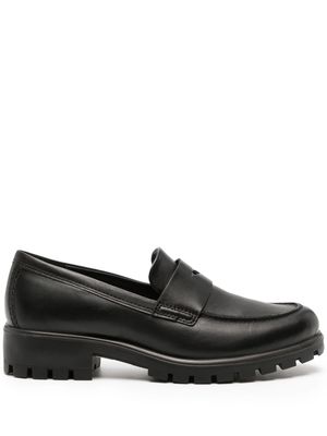 ECCO Modtray leather loafers - Black