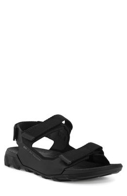 ECCO MX Onshore Sandal in Black/Black