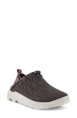 ECCO MX Quilted Hybrid Slip-On Sneaker in Shale