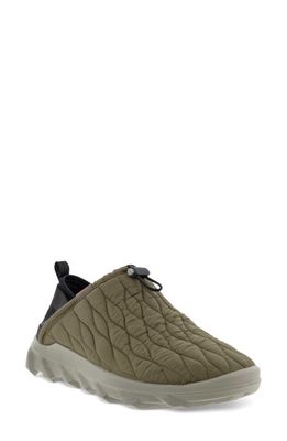 ECCO MX Quilted Hybrid Slip-On Sneaker in Tarmac