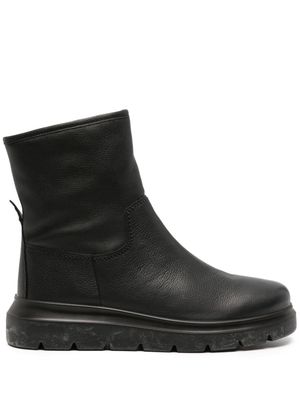 ECCO Nouvelle leather ankle boots - Black