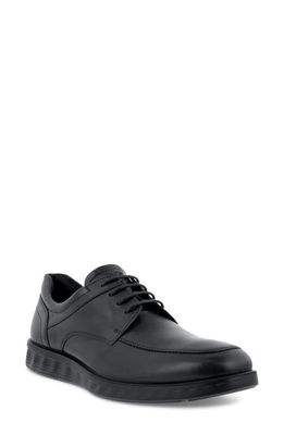 ECCO S. Lite Apron Toe Derby in Black