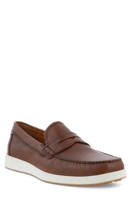 ECCO S LITE Penny Loafer in Cognac