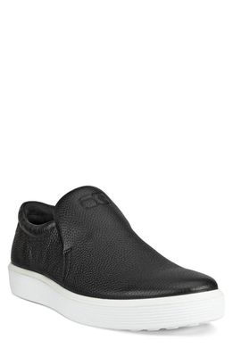ECCO Soft 60 Slip-On Sneaker in Black