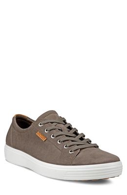 ECCO Soft 7 Sneaker in Dark Clay/Lion