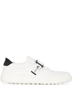 ECCO x J Lindeberg buckle-fastening trainers - White