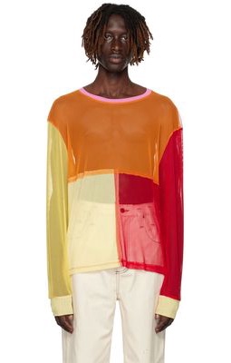 Eckhaus Latta SSENSE Exclusive Multicolor Long Sleeve T-Shirt