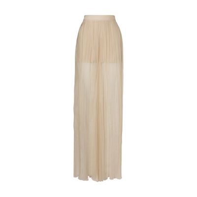 Eco-friendly chiffon skirt-pants