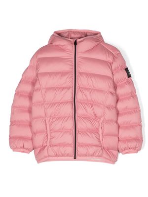 Ecoalf hooded padded coat - Pink