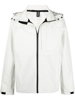 Ecoalf logo-print lightweight jacket - White