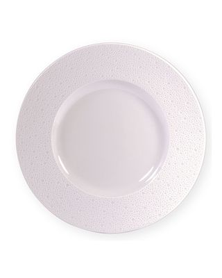 Ecume White Serving Plate