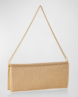 Eden 18K Gold-Plated Brass Clutch Bag