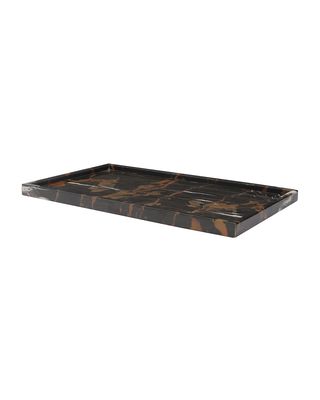 Edesia Collection Honed Finish Marble Tray