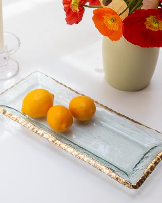 Edgey Gold Appetizer Tray