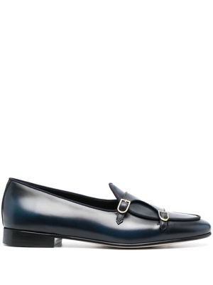 Edhen Milano Brera leather loafers - Blue
