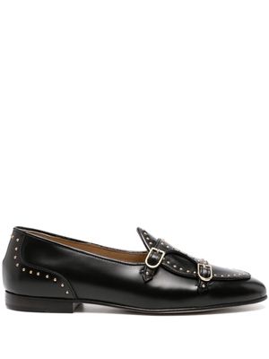 Edhen Milano Brera stud-embellished loafers - Black
