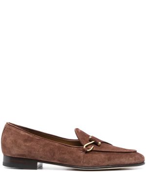 Edhen Milano Comporta Go suede loafers - Brown