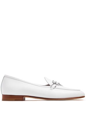 Edhen Milano Comporta leather loafers - White