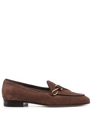 Edhen Milano Comporta single-hook loafers - Brown