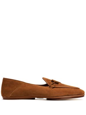 Edhen Milano Comporta suede loafers - Brown