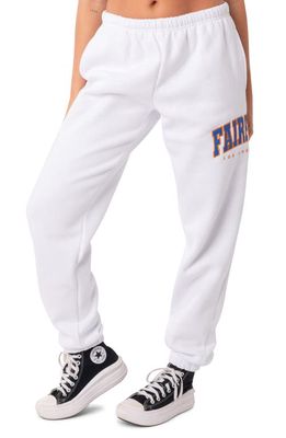 EDIKTED District Sweatpants in White