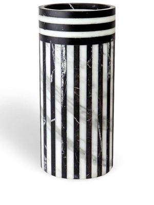 Editions Milano Bloom 1 marble vase - Black