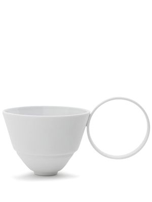 Editions Milano Circle set-of-two teacups - White