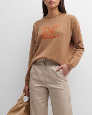Edo Monogram Cashmere Sweater
