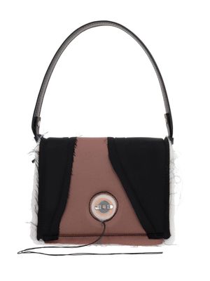 Edward Cuming Mirim leather shoulder bag - Black