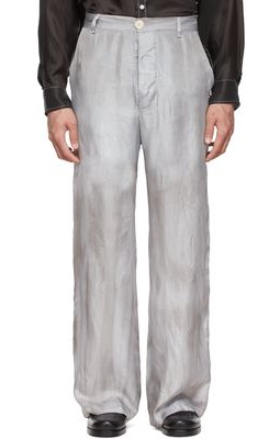 Edward Cuming SSENSE Exclusive Gray Trousers