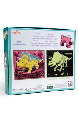 eeBoo 4-Pack Dinosaurs Puzzles in Multi